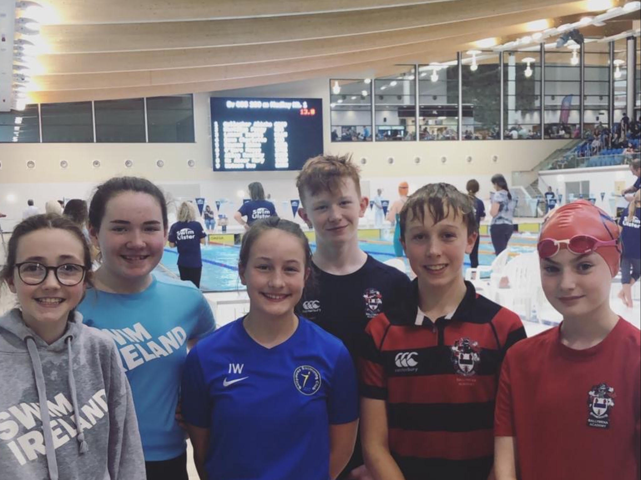 Ballymena Academy pupils take part in Ulster Schools Swimming Gala ...